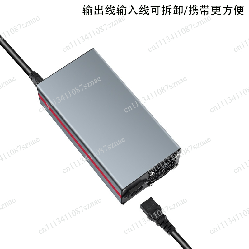 72V 15A Fast Charger - Pengisi Daya Baterai Lithium Tegangan Dapat