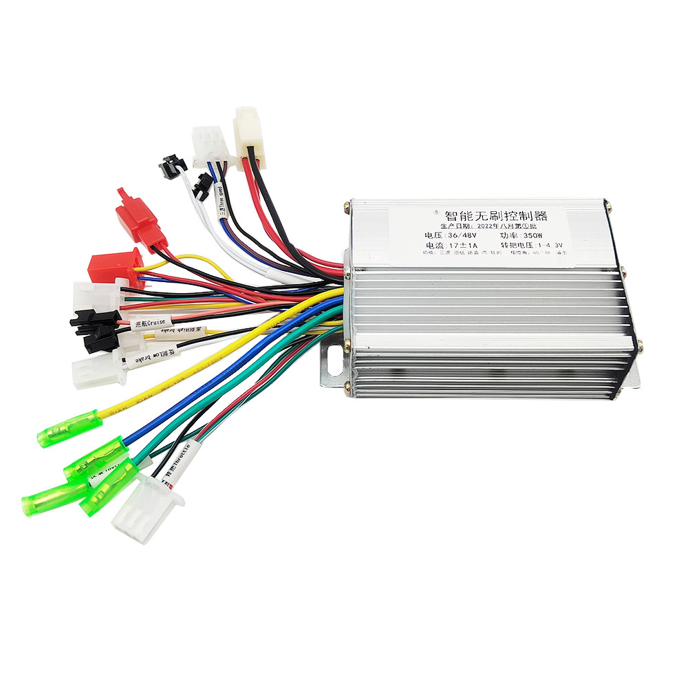 Kelly Kls7230S Controller - 36V/48V 350W E-bike Pengendali Tanpa Sikat