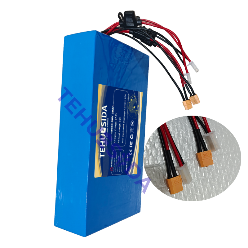 Paket Baterai Lithium 60V 28Ah - 60V 50Ah Electric Scooter Battery ulasan dan harga