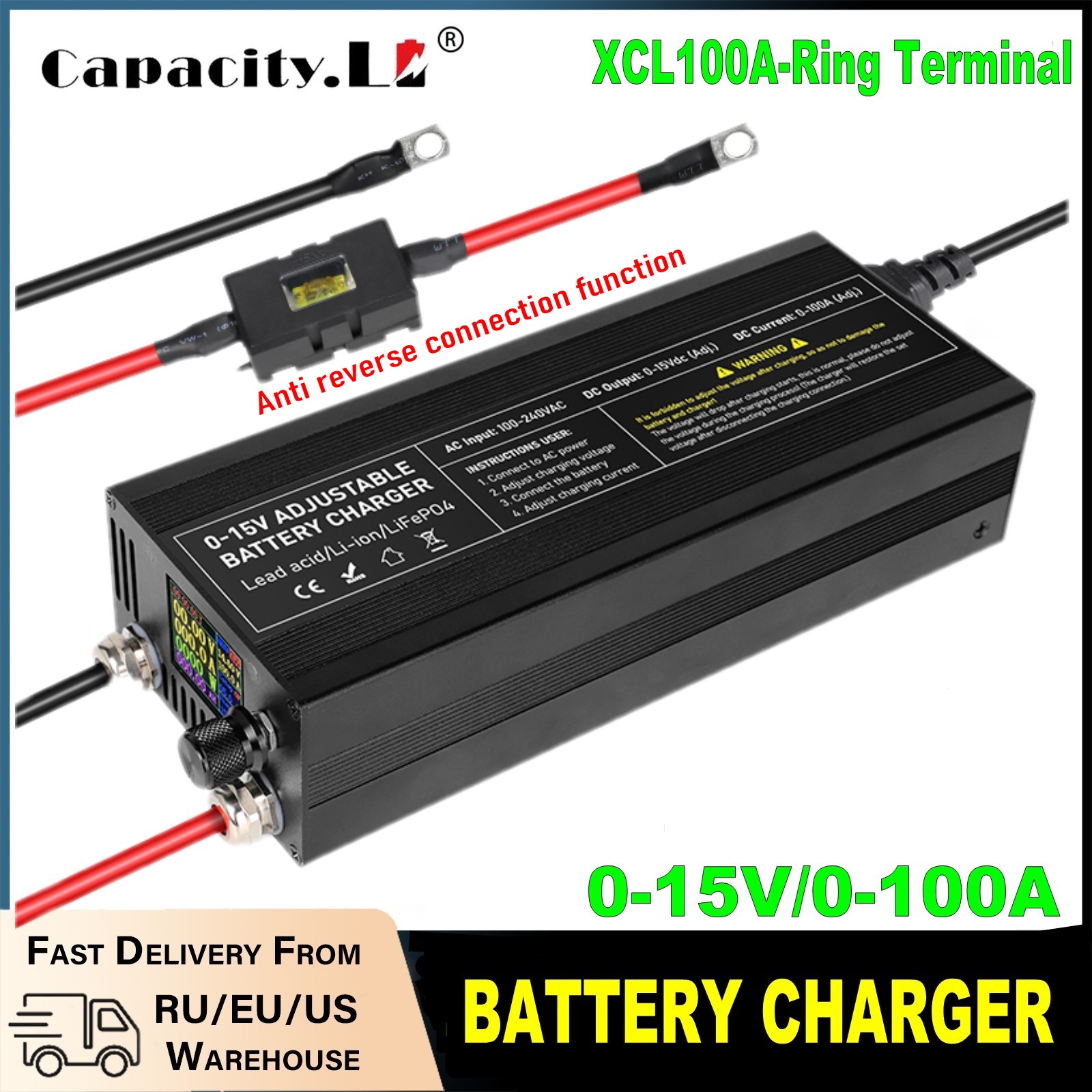 Pengisi Daya Baterai CC CV 60A - 84V 20A Smart Charger ulasan dan harga