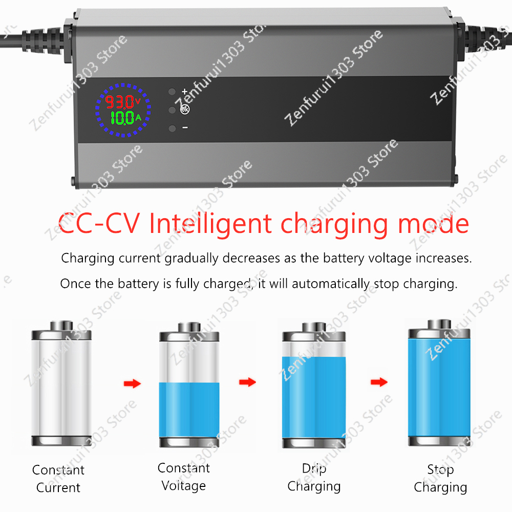 Pengisi Daya Baterai Lithium L - 72V 15A Fast Charger ulasan dan harga
