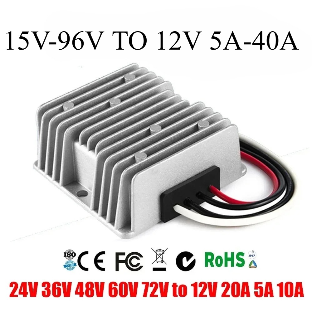 Buck catu daya DC Step-down, c - 72V 15A Fast Charger ulasan dan harga