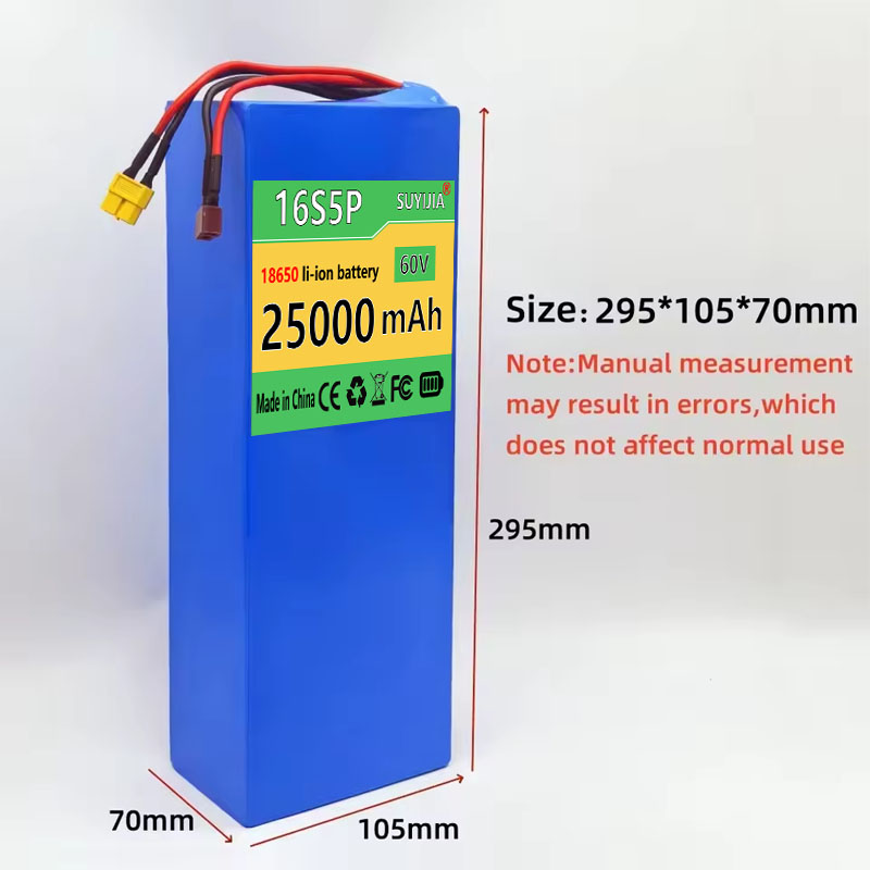 Baterai Isi Ulang Ion Litium 6 - 60V 50Ah Electric Scooter Battery ulasan dan harga