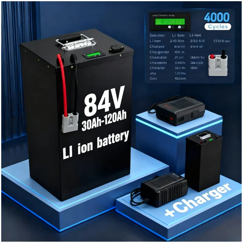 Baterai Lithium Ion 84V 50Ah 3 - 72V 40Ah Lifepo4 Battery Pack ulasan dan harga