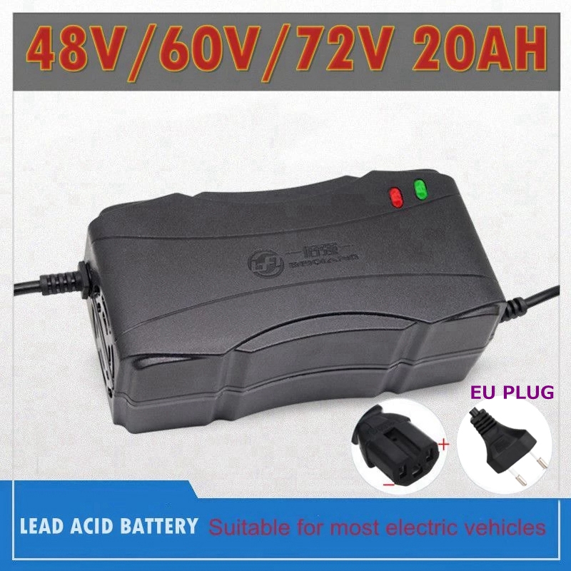 Pengisi daya baterai asam timb - 84V 20A Smart Charger ulasan dan harga