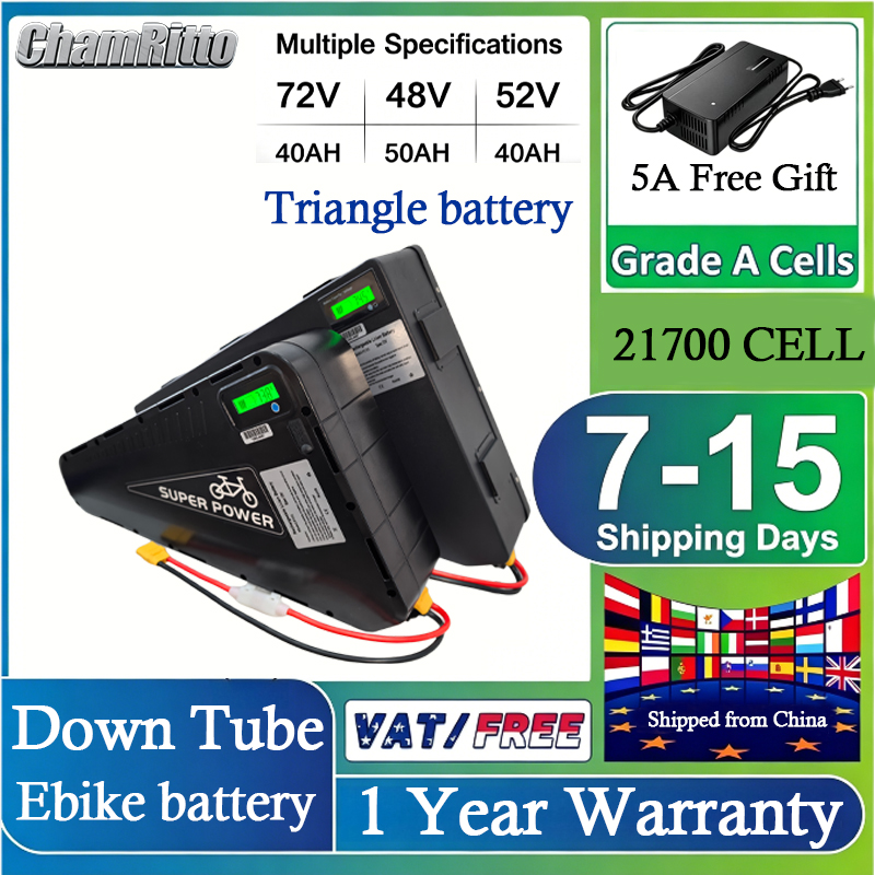 Baterai Segitiga Sepeda Listri - 72V 50Ah 21700 Lithium Battery ulasan dan harga