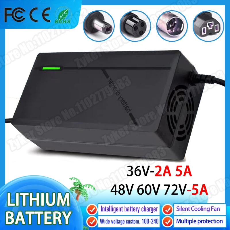Pengisi daya baterai Lithium,  - 84V 20A Smart Charger ulasan dan harga