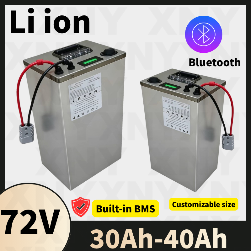 Paket Baterai Lithium Ion 72V  - 72V 40Ah Lifepo4 Battery Pack ulasan dan harga