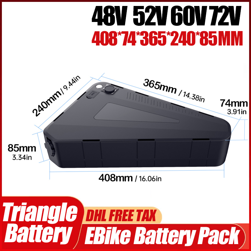 Sepeda Listrik Baterai 36V 48V - 72V 50Ah 21700 Lithium Battery ulasan dan harga